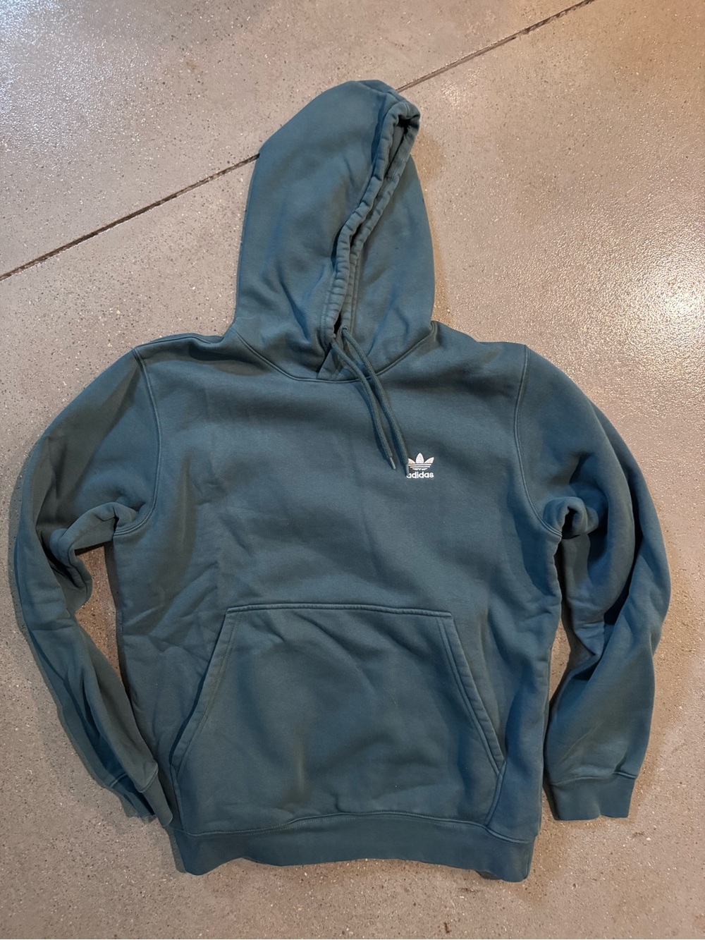 adidas Men's Hoodie in Teal